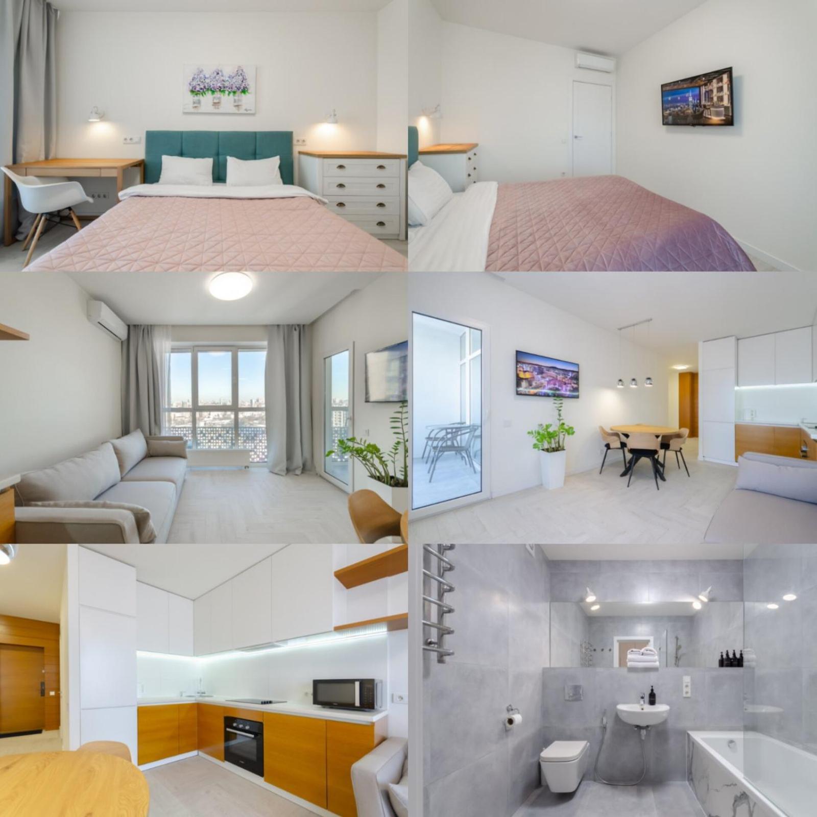 קייב Petrovdom 234-241-86-96 In City View Apartments At Rc Kvartet,Near Central Railway Station מראה חיצוני תמונה
